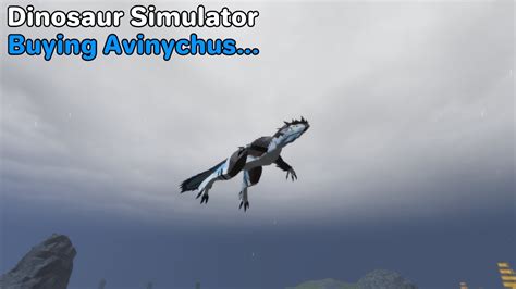 Buying Avinychus Dinosaur Simulator Youtube