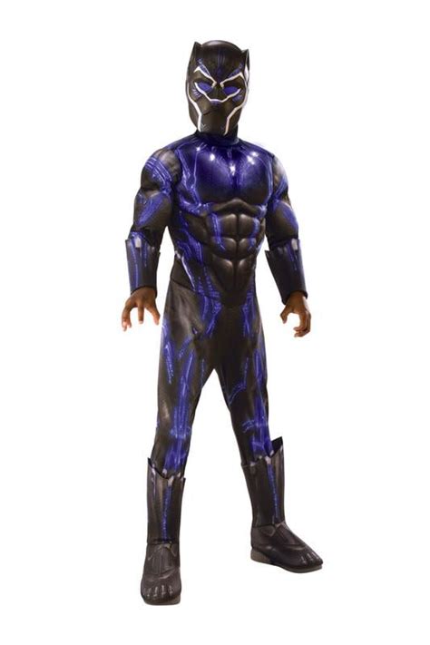 Rubies Costume Co Deluxe Black Panther Child Halloween Costume
