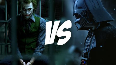 Darth Vader Vs Joker El Mejor Villano Youtube