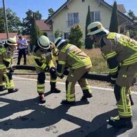 Gruppe Erfolgreich Leistungsabzeichen Abgelegt Freiwillige Feuerwehr