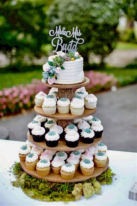 Cupcake Stand Tier Rustic Or Modern Tower Holder Cupcakes Donuts Wedding Birthday