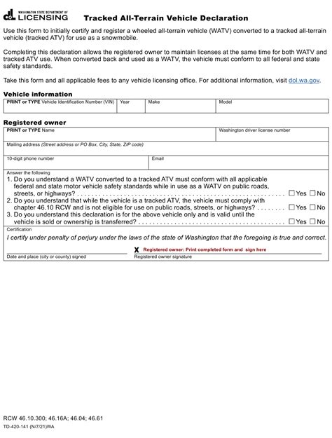 Form Td 420 141 Fill Out Sign Online And Download Fillable Pdf
