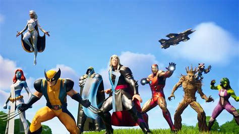 Fortnite Nexus War Lets You Play As Marvel Characters
