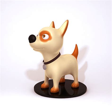 Select from premium animated dog of the highest quality. 3D model Dog cartoon 01 | CGTrader