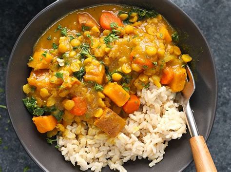 Thai Vegetable Curry And Rice The Healthy Food Company