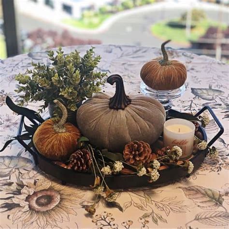 75 Easy Diy Dollar Store Fall Centerpiece Ideas And Decorations