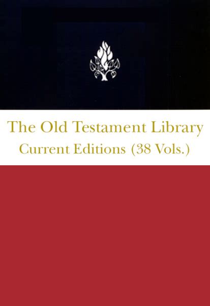 Old Testament Library Commentary Series — Current Editions 38 Vols Olive Tree Bible Software