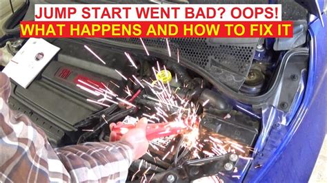 Can it be jumped, like a car? What happens when you Jump Start your car the WRONG WAY ...