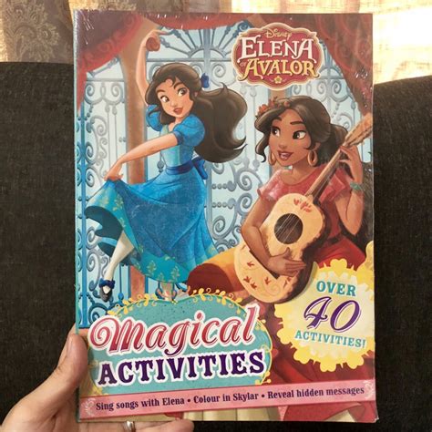 Disney Elena Of Avalor Magical Activities Activity Book Shopee