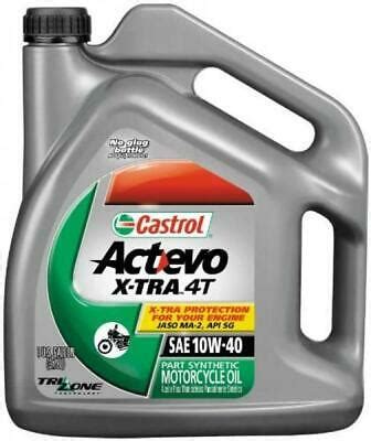 Castrol's motorcycle engine oil offering in the 10w40 variety is called castrol power 1. Castrol 20W50 Actevo X-tra 4T Motorcycle Oil - 1 Gallon ...