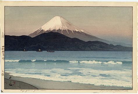 Mt Fuji Postcard Japanese Prints, Japanese Art, Japanese Woodcut