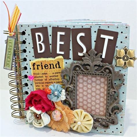 Best Friend A Z Friendship Scrapbook Photo Album By Papersilly