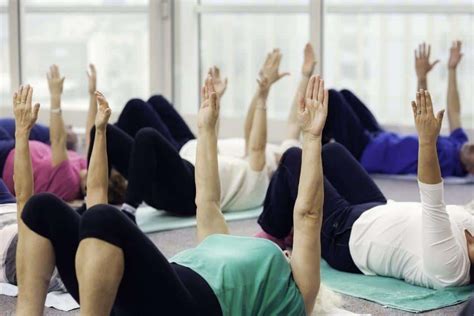 Seniors Doing Pilates Exercises Satori Yoga