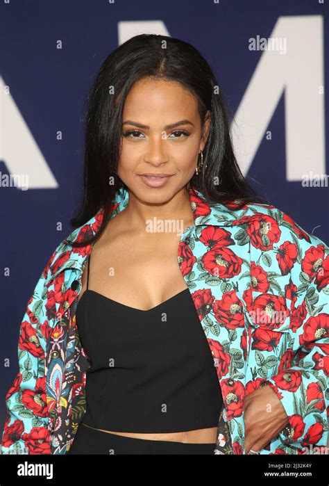 Los Angeles Ca 4th Apr 2022 Christina Milan At The Premiere