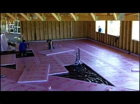 Installing Foam Under Slab Insulation.MOV - YouTube