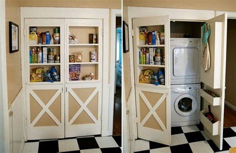Wanting an easy way to store laundry essentials in a flexible way, hometalker barb garrett simply added casters to an upright cupboard. Super Clever Laundry Room Storage Solutions | The Owner ...