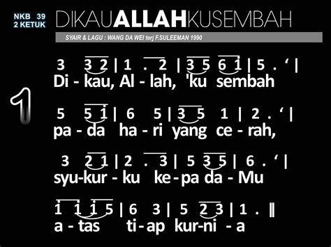 KidungOnline.com - NKB 039 DIKAU, ALLAH, KU SEMBAH