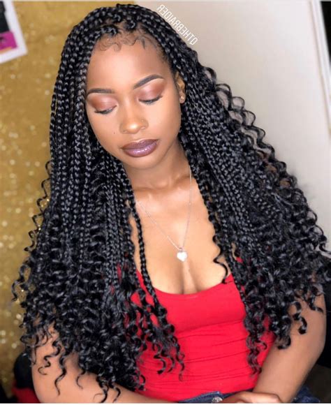 Long Layered Balayage Micro Braids Micro Braids Box Braids Hairstyles