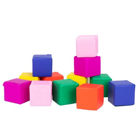 12pcs Pu Foam Building Blocks Combination Play Game Set Toddler Kids