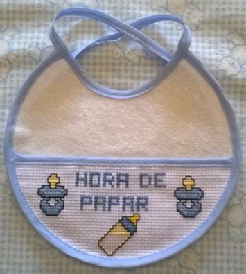 Para a joana, oferta desta tia babada etiquetas: Résultat de recherche d'images pour "graficos para bordar babetes ponto cruz" | Ponto cruz, Cruz ...