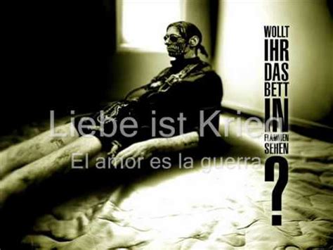 Ihr wollt doch auch den dolch ins laken stecken. Rammstein - Wollt ihr das Bett in Flammen sehen? (Letras ...