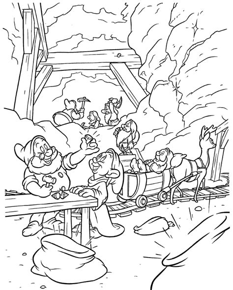 coloriage blanche neige Snow White Coloring Pages, Coloring Book Pages