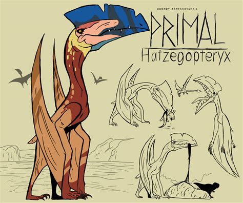 Genndy Tartakovsky Primal Hatzegopteryx Style By Lilburgerd4 On Deviantart