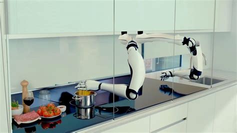 On The Market Latest Version Of The Worlds First Robotic Kitchen With