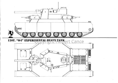 Original Drawing Original Art Plan Drawing Tank Design Military