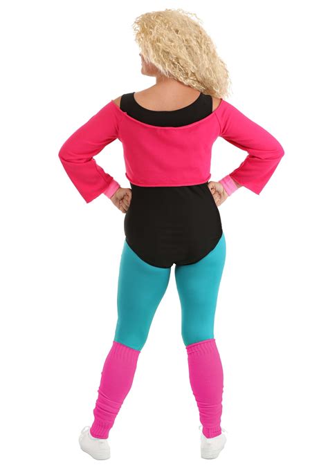 Women S 80 S Workout Girl Costume