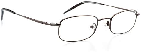 Optical Eyewear Rectangle Shape Metal Full Rim Frame Prescription Eyeglasses Rx Matte