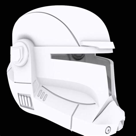 3d Printable Star Wars Republic Commando Helmet By Dan Inskip Republic