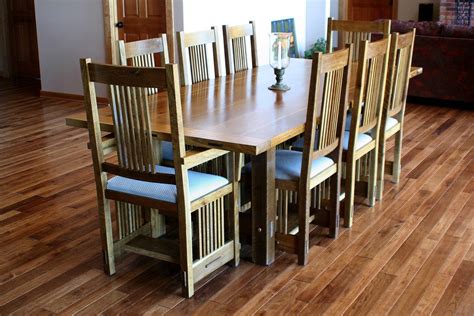 Set of 4 stickley brothers dining chairs. Stickley Dining Room Table & Chairs - FineWoodworking