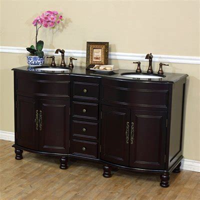 This kind of furniture is the only. The Bella Collection 62 inch Double Sink Bathroom Vanity ...