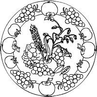 Ernte-Dank-Mandala | Erntedank im kindergarten, Erntedankfest basteln