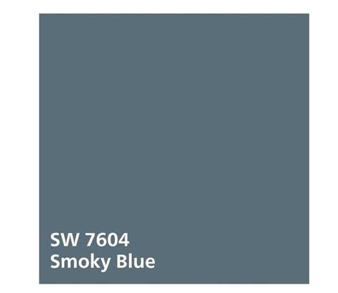 Smoky Blue By Sherwin Williams Interior Paint Colors For Living Room
