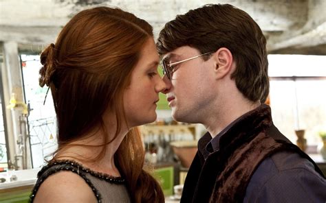 Harry Ginny Kiss Harry Potter Foto 38576876 Fanpop