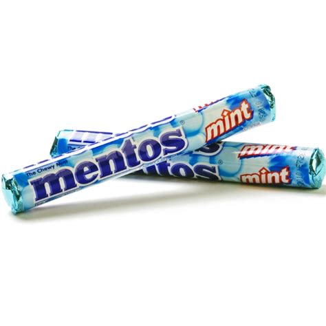 Mentos Mint Flavored Mints 15 Roll Bulk Case