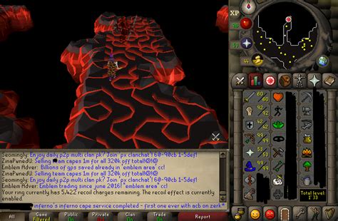 Fire Cape1 31pray Fire Capeinfernal Cape Acb And Tbow