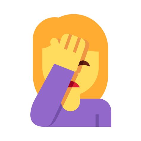 🤦‍♀️ Woman Facepalming Emoji What Emoji 🧐