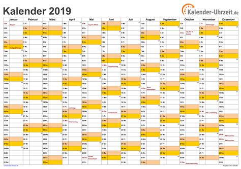 Kalender 2021 mit kalenderwochen und den schulferien und feiertagen von bayern. Kalender 2019 mit Feiertagen