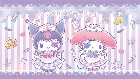 Kuromi Et Melody Hello Kitty Wallpaper Hd Sanrio Wallpaper Cute