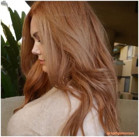 How To Get Strawberry Blonde Hair At Home My Current Formula 2022 • Girlgetglamorous