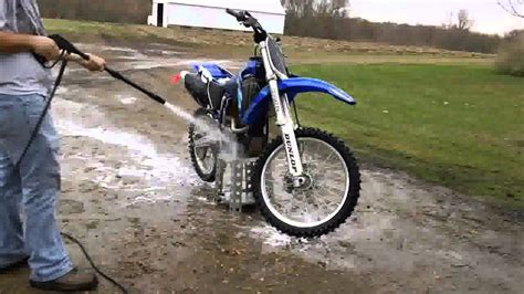 How To Wash Dirt Bike Youtube
