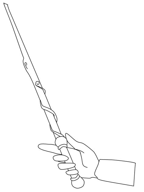 Wand Coloring Pages