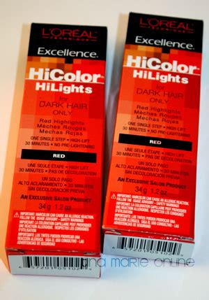 How to go from dark hair to light without bleach (loreal hi color). TINAMARIEONLINE: My Hair Is Red!