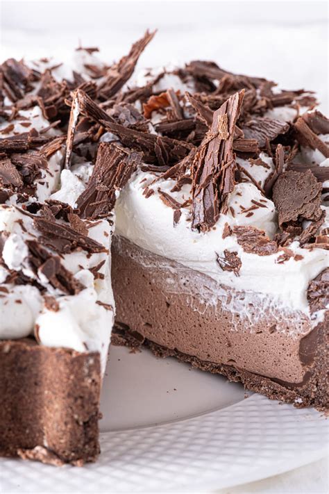 Or simply craving a dreamy chocolate treat yourself to smooth, creamy chocolate topped with sweetened whipped cream on an almond flour crust. Super Silky Keto Chocolate Chiffon Pie