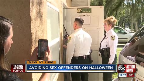 hillsborough deputies tracking sex offenders for halloween