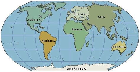 Mapa De Los Continentes Imagui World Map Continents Continents And