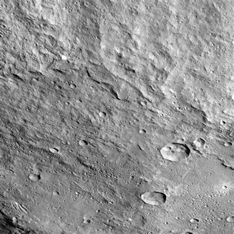 Part Of Yalode Crater Ceres The Planetary Society